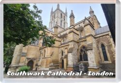 Southwark Cathedral - London - Jumbo Fridge Magnet 23E1