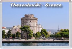 Thessaloniki - Greece - Jumbo Fridge Magnet 23G5