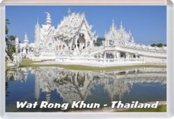 Wat Rong Khun - Jumbo Fridge Magnet 23T1