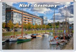 Kiel- Germany - Jumbo Fridge Magnet 23JM4