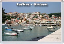 Lefkas - Greece - Jumbo Fridge Magnet 23G2