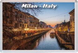 Milan - Italy - Jumbo Fridge Magnet 22I8