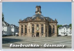 Saarbruken - Germany - Jumbo Fridge Magnet 23JM2