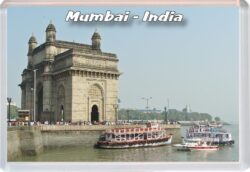 Mumbai - India - Jumbo Fridge Magnet Souvenir Gift Present 24I11
