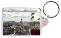 Antananarivo - Madagascar - Africa - Double Sided Large Keyring 20T1