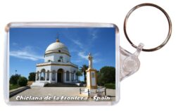 Chiclana de la Frontera - Spain - Double Sided Large Keyring 24S1