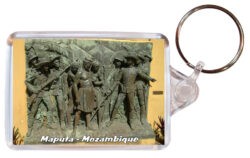 Muputa - Mozambique - Africa - Double Sided Large Keyring 20M1