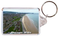 Aberavon - Wales - Double Sided Large Keyring 24W1
