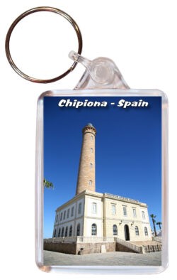 Chipiona - Spain - Double Sided Large Keyring 24S2