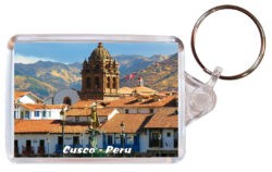 Cusco - Peru - Double Sided Large Keyring 24P1