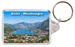 Kotor - Montenegro - Double Sided Large Keyring 24M4