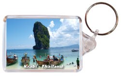 Krabi - Thailand - Double Sided Large Keyring 24T1