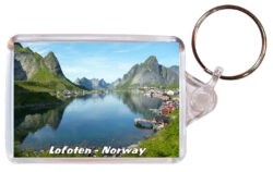 Lofoten - Norway - Double Sided Large Keyring 24N3