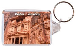 Petra- Jordan - Double Sided Large Keyring 24J4