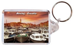 Rovinj - Croatia - Double Sided Large Keyring 24C3