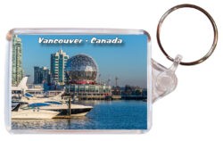 Vancouver - Canada - Double Sided Large Keyring 24C12