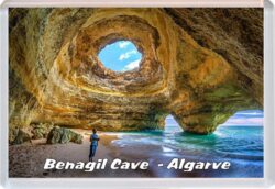 Benagil Cave - Portugal - Jumbo Fridge Magnet 24P2