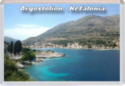 Argostoli - Greece - Jumbo Fridge Magnet 23G1