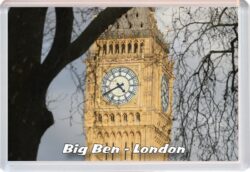 Big Ben - London - Jumbo Fridge Magnet 24E5
