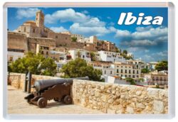 Ibiza Town - Jumbo Fridge Magnet 24BI6
