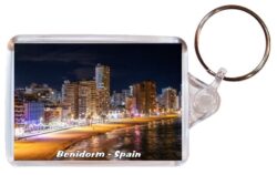 Benidorm - Spain - Double Sided Large Keyring 24S2