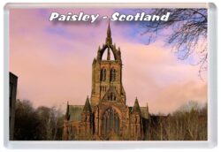 Paisley - Scotland - Jumbo Fridge Magnet 24S1