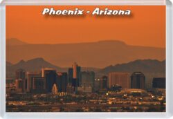 Phoenix - Arizona - USA - Jumbo Fridge Magnet 24US1