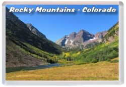 Rocky Mountains - Colorado - USA - Jumbo Fridge Magnet 24US1
