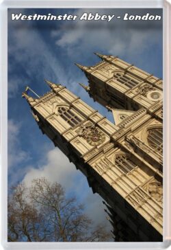 Westminster Abbey - London - Jumbo Fridge Magnet 24E5