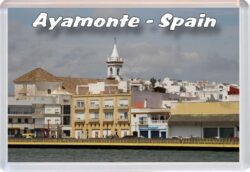 Ayamonte - Spain- Jumbo Fridge Magnet 24S2