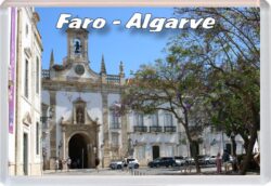 Faro - Algarve - Portugal - Jumbo Fridge Magnet 24P5