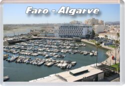 Faro - Algarve - Portugal - Jumbo Fridge Magnet 24P6