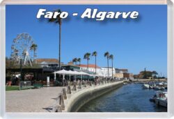 Faro - Algarve - Portugal - Jumbo Fridge Magnet 24P8