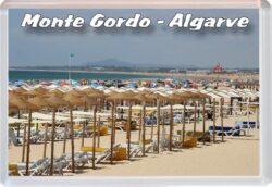 Monte Gordo - Algarve - Portugal - Jumbo Fridge Magnet 24P1