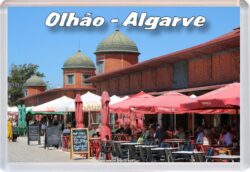 Olhao - Algarve - Portugal - Jumbo Fridge Magnet 24P1