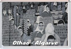 Olhao - Algarve - Portugal - Jumbo Fridge Magnet 24P5