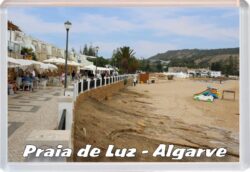 Praia de Luz - Algarve - Portugal - Jumbo Fridge Magnet 24P2