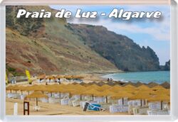 Praia de Luz - Algarve - Portugal - Jumbo Fridge Magnet 24P1