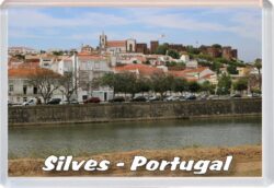 Silves - Algarve - Portugal - Jumbo Fridge Magnet 24P1