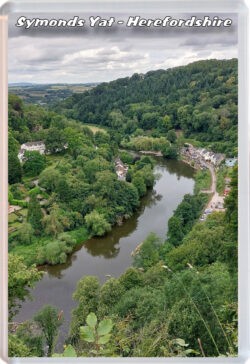 Symonds Yat - Herefordshire - Jumbo Fridge Magnet Wye Valley