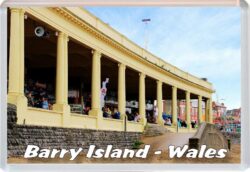 Barry Island - Wales - Jumbo Fridge Magnet 24W6