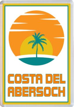 Costa del Abersoch - 96 x 67mm Jumbo Fridge Magnet