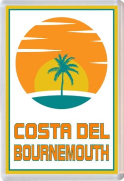 Costa del Bournemouth - 96 x 67mm Jumbo Fridge Magnet
