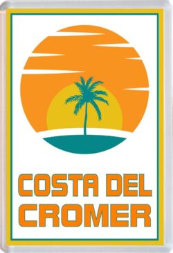 Costa del Cromer- 96 x 67mm Jumbo Fridge Magnet