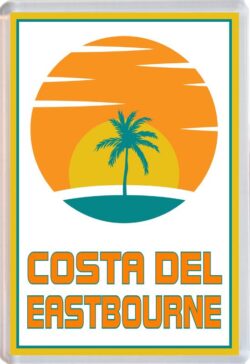 Costa del Eastbourne - 96 x 67mm Jumbo Fridge Magnet