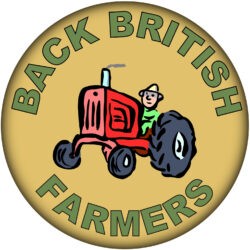 Back British Farmers - 59mm Pin Badge/Badges