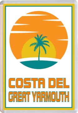 Costa del Great Yarmouth - 96 x 67mm Jumbo Fridge Magnet