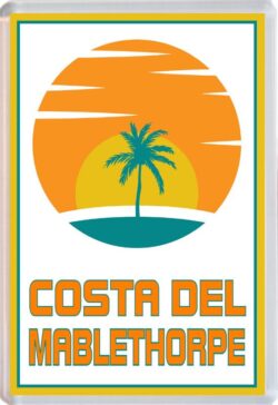 Costa del Mablethorpe - 96 x 67mm Jumbo Fridge Magnet