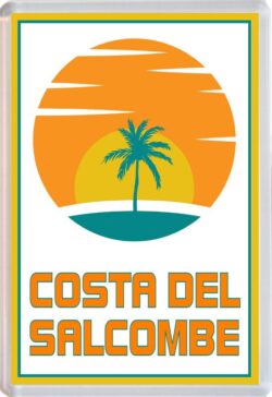 Costa del Salcombe - 96 x 67mm Jumbo Fridge Magnet