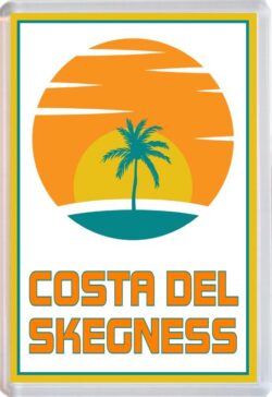 Costa del Skegness - 96 x 67mm Jumbo Fridge Magnet